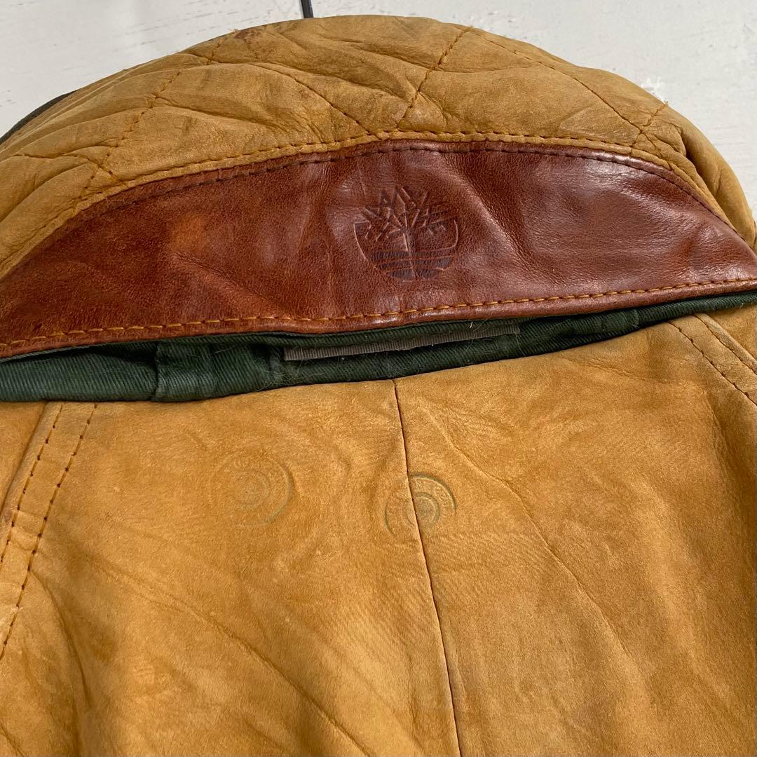 90s Timberland レザージャケット ヴィンテージ ティンバーランド
