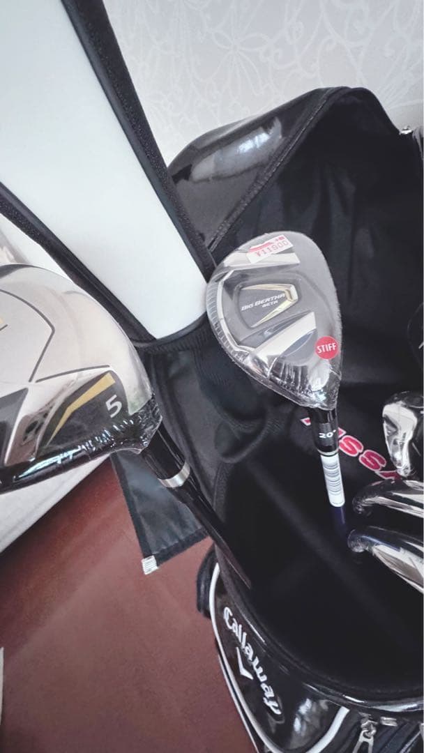 新品未使用キャディバッグ付きCallaway warbird ゴルフクラブセット