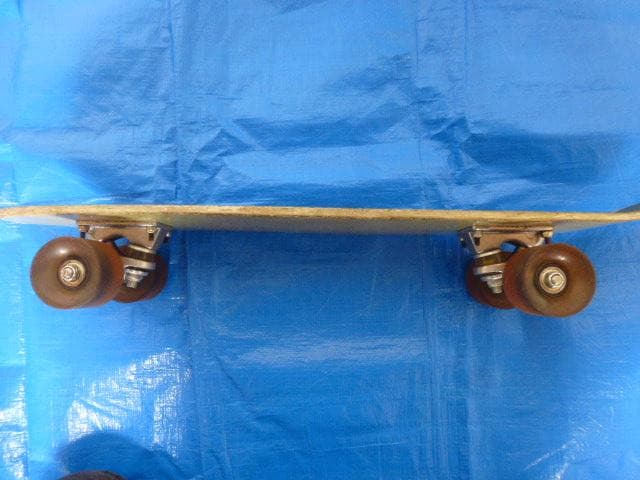 レトログラスファイバー 中古スケートボード