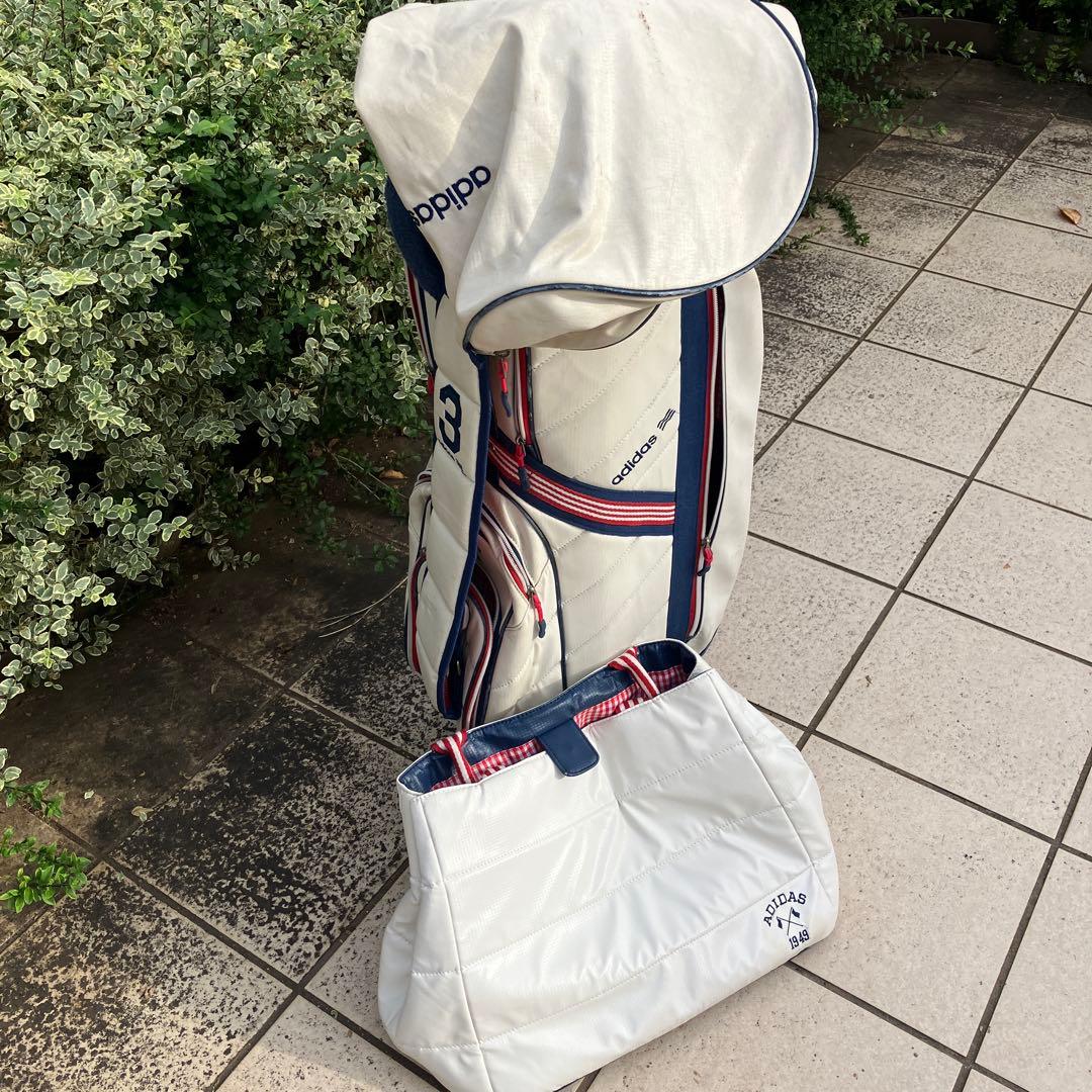 固ダンゴのぐーさん専用ADDIDAS3 キャディバッグ &ゴルフバッグ セット