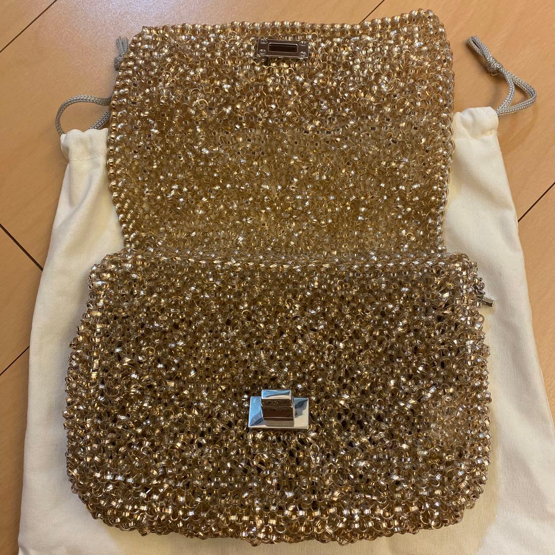 ANTEPRIMAルッケット/横長/ミディアム/シルバーゴールド