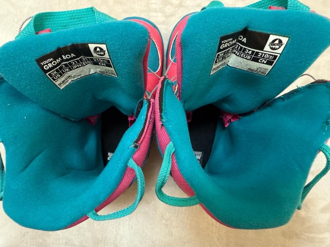 BURTON GROM BOA バートン　キッズ 21cm　グロム　ボア