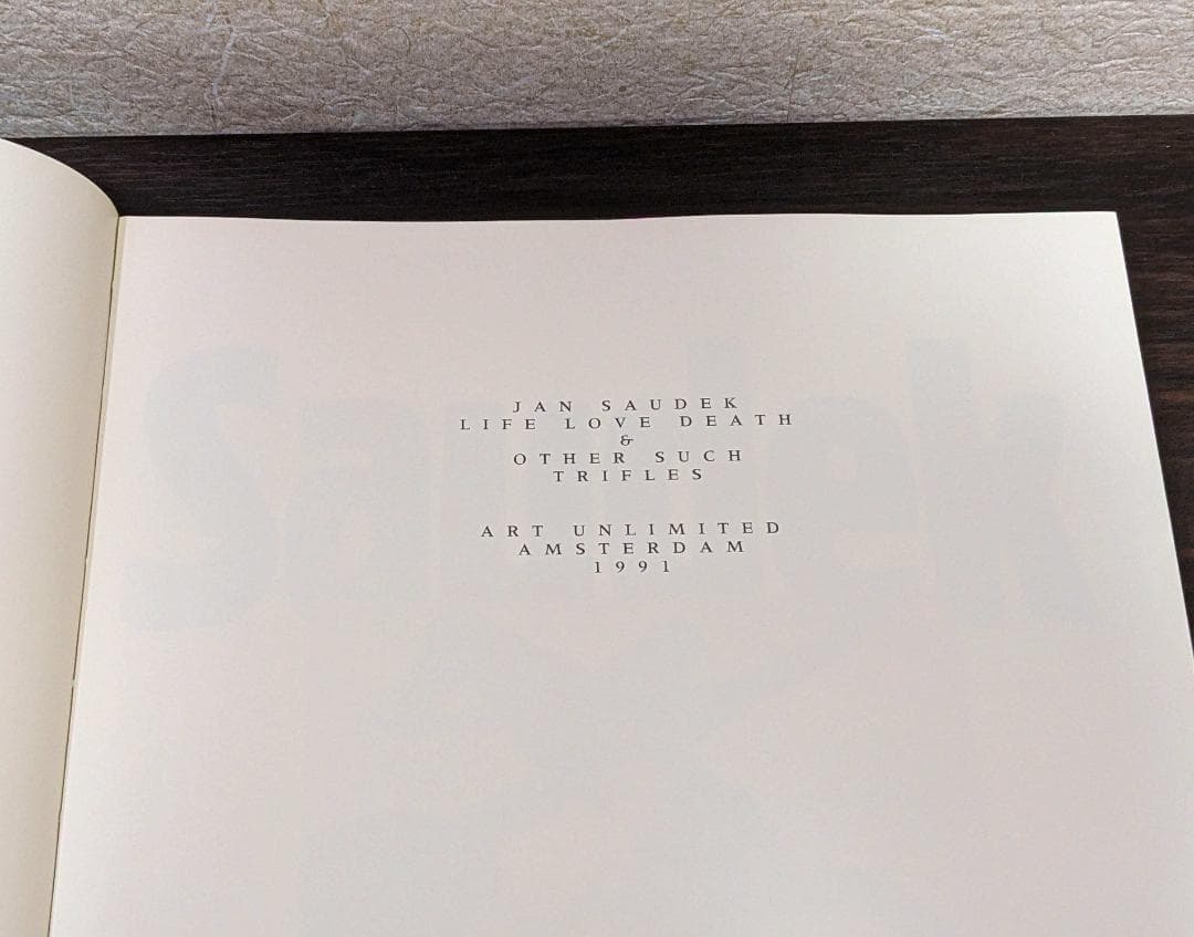 ヤン・ソウデック 写真集（海外版）Jan Saudek