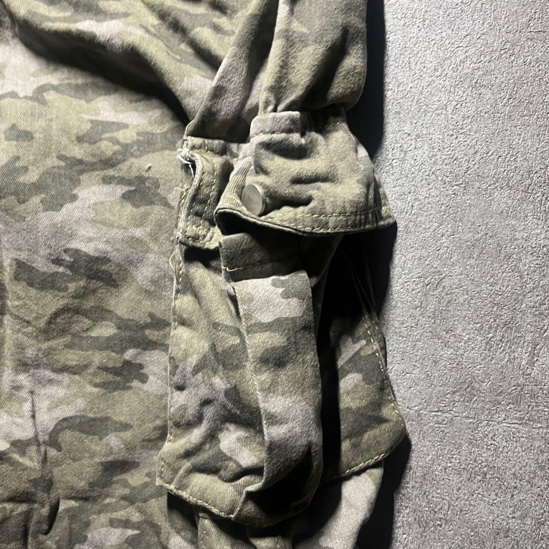 y2k 00s フレア カーゴ パンツ 迷彩 archive