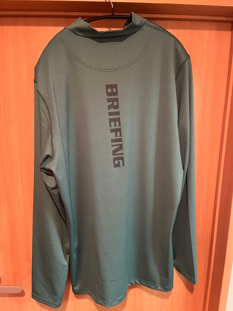 最終値引！BRIEFING 長袖シャツ XL グリーン