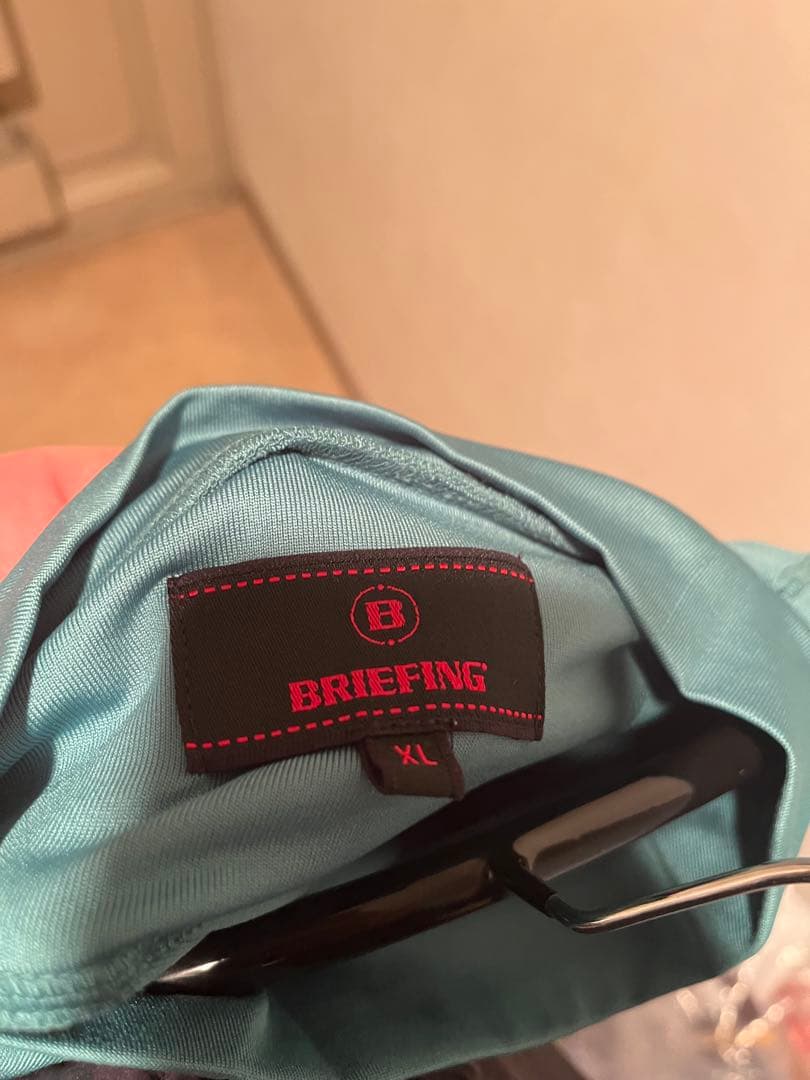 最終値引！BRIEFING 長袖シャツ XL グリーン