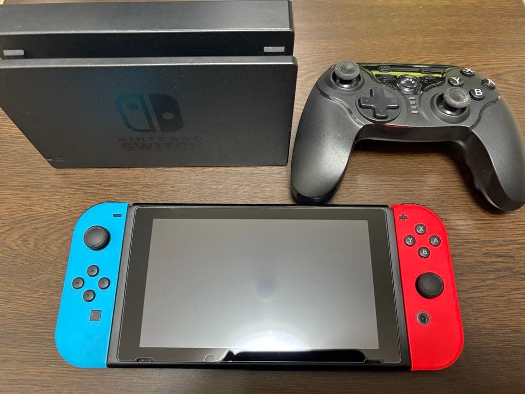 Nintendo Switch 本体　青 赤　セット 動作確認　初期化済み