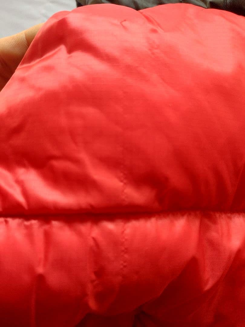 ✨値下げ中✨ノースフェイス　ヌプシ　ダウン　ベスト　赤/黒　ND91309