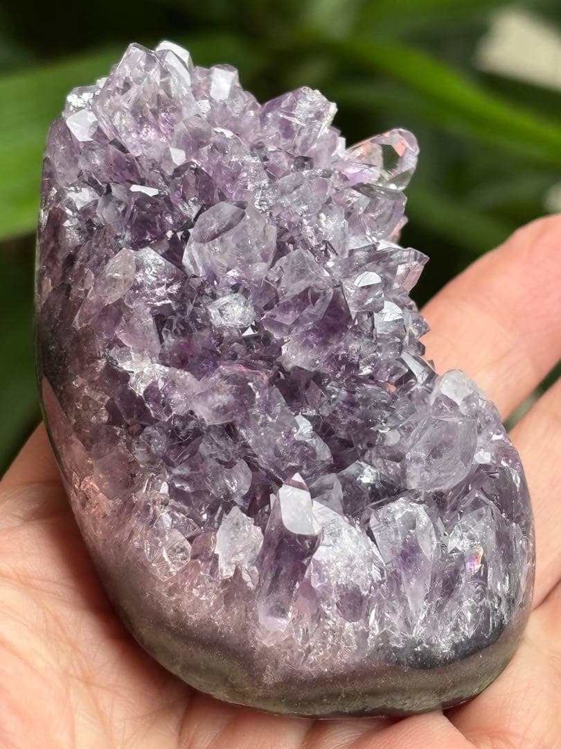 ウルグアイ産フラワーアメジスト211g ハイクオリティ　綺麗　天然石