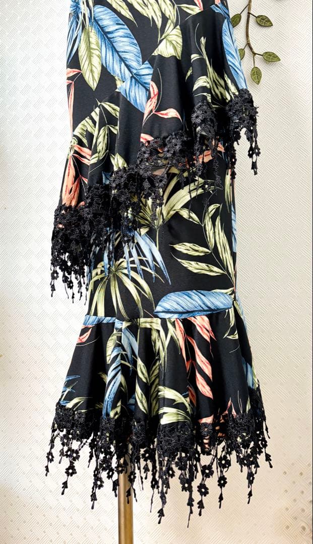 社交ダンス★新品★ドレス★2点セット★スカート★胸パット付ブラトップ