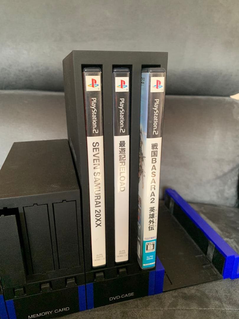 PS2 ユニットステーション　PS2用縦置きスタンドセット
