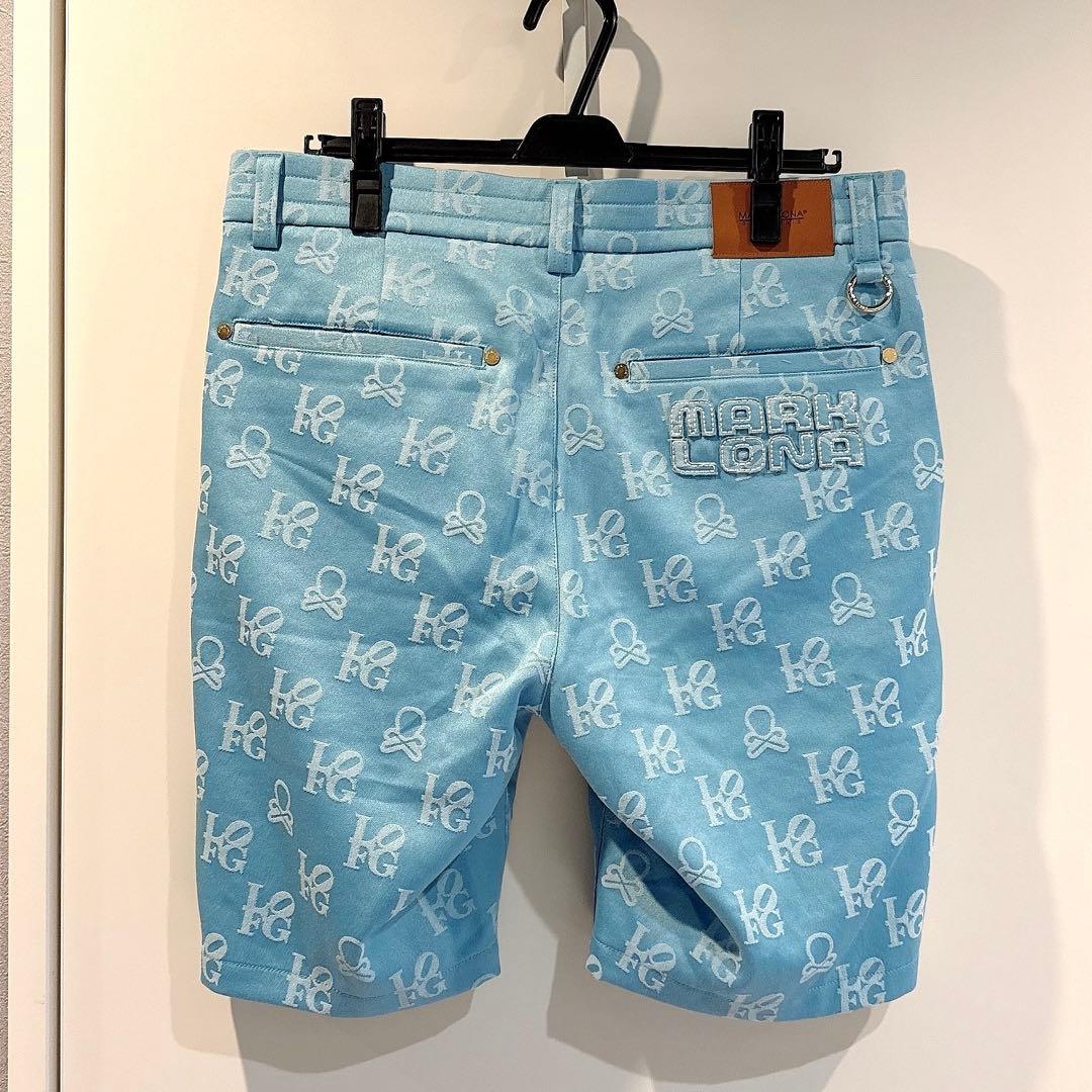 美品 2025★ MARK&LONA ショートパンツ マーク&ロナ ハーフパンツ