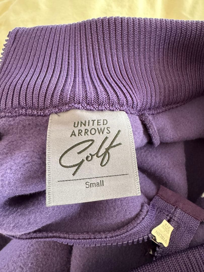 新品　UNITED ARROWS GOLF フリースセーターＳ