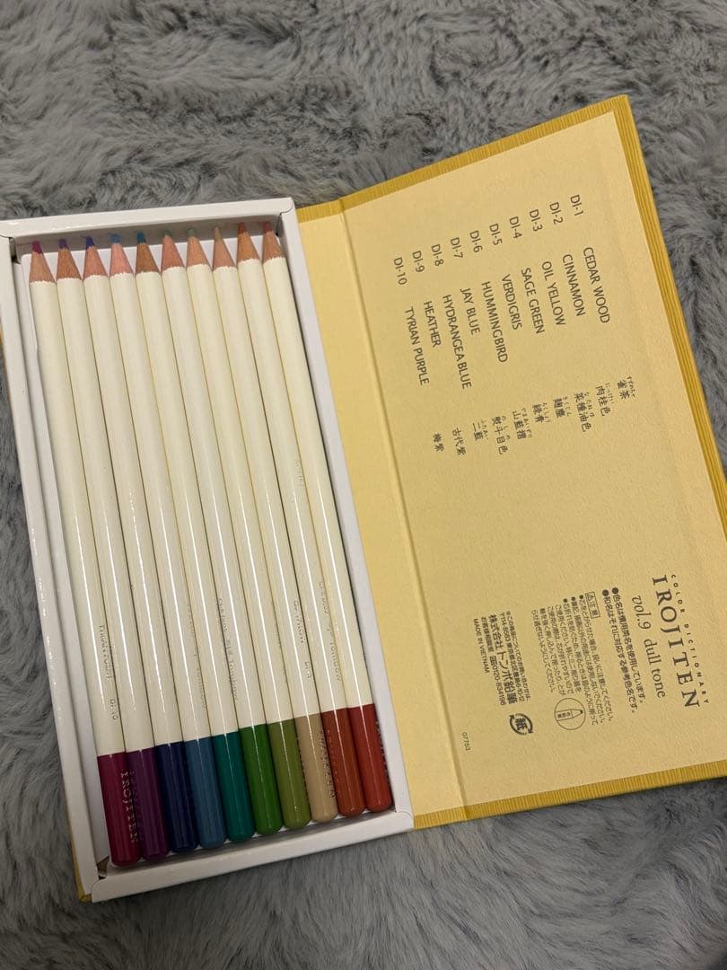 トンボ　色鉛筆