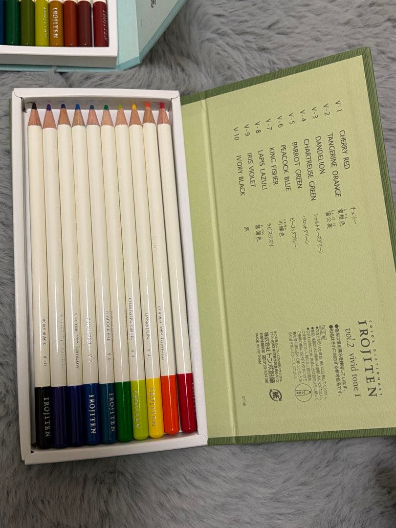 トンボ　色鉛筆