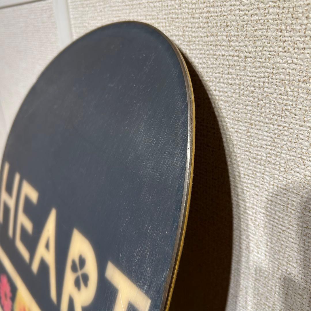 ヘッド HEART キャンバー ビンディング S スノーボード 花柄 極美品
