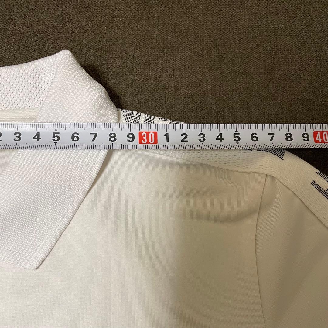 えこママです。【美品】BRIEFING ブリーフィング ホワイト ポロ