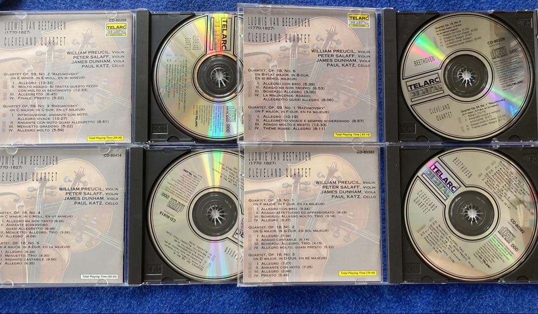 【8CD】 Beethoven – The Complete Quartets