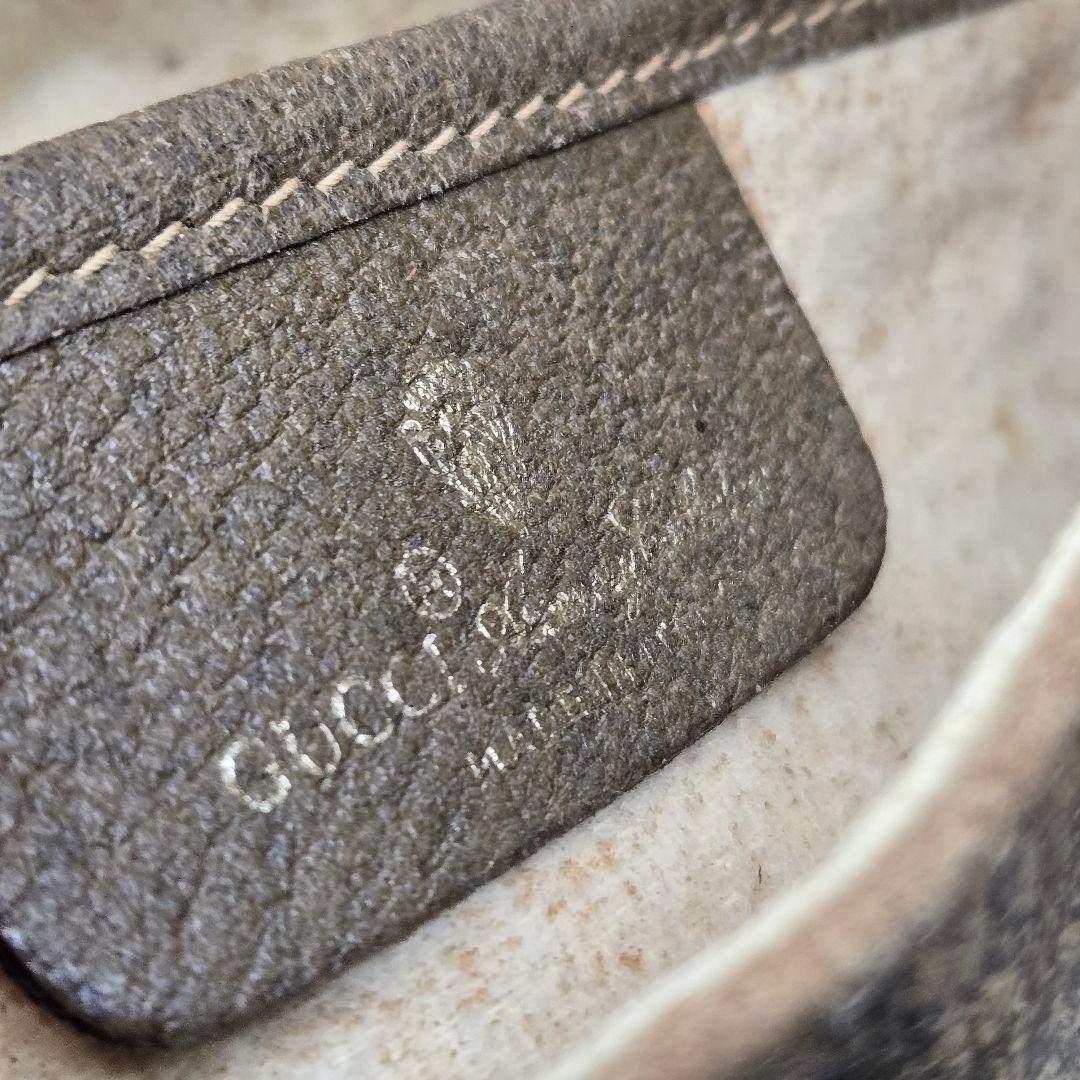 GUCCI ショルダーバッグ 巾着型 GGスプリーム シェリーライン