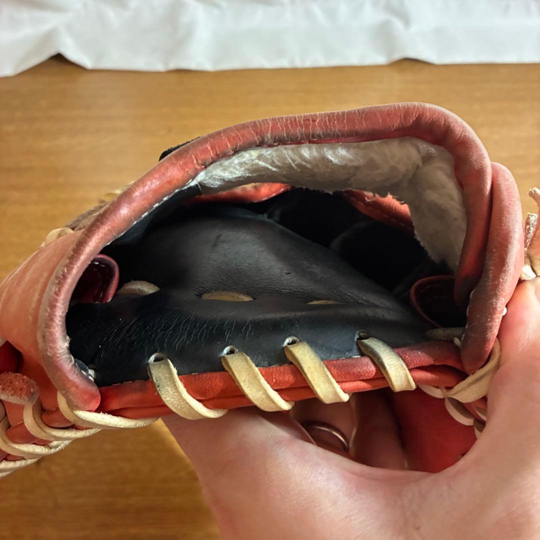 ZETT 一般軟式 グローブ グラブ 内野用 左投げ 良品 日本製 刺繍有り