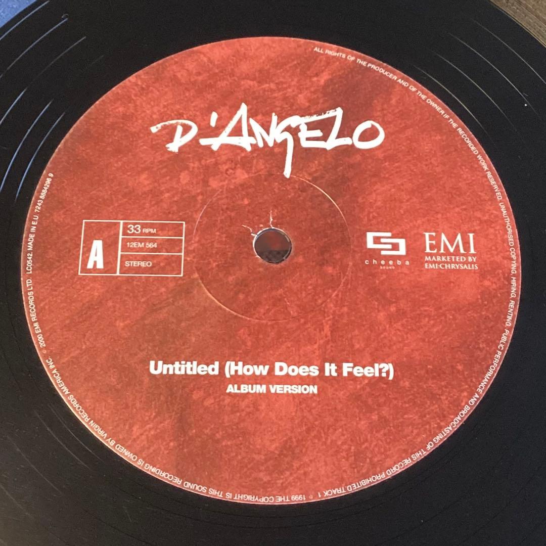 D'Angelo Untitled(How Does It Feel?)レコード