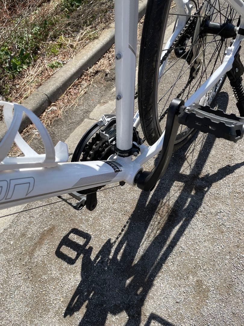 きりたんぽぽ【】センチュリオン クロスライン 30r クロスバイク 白