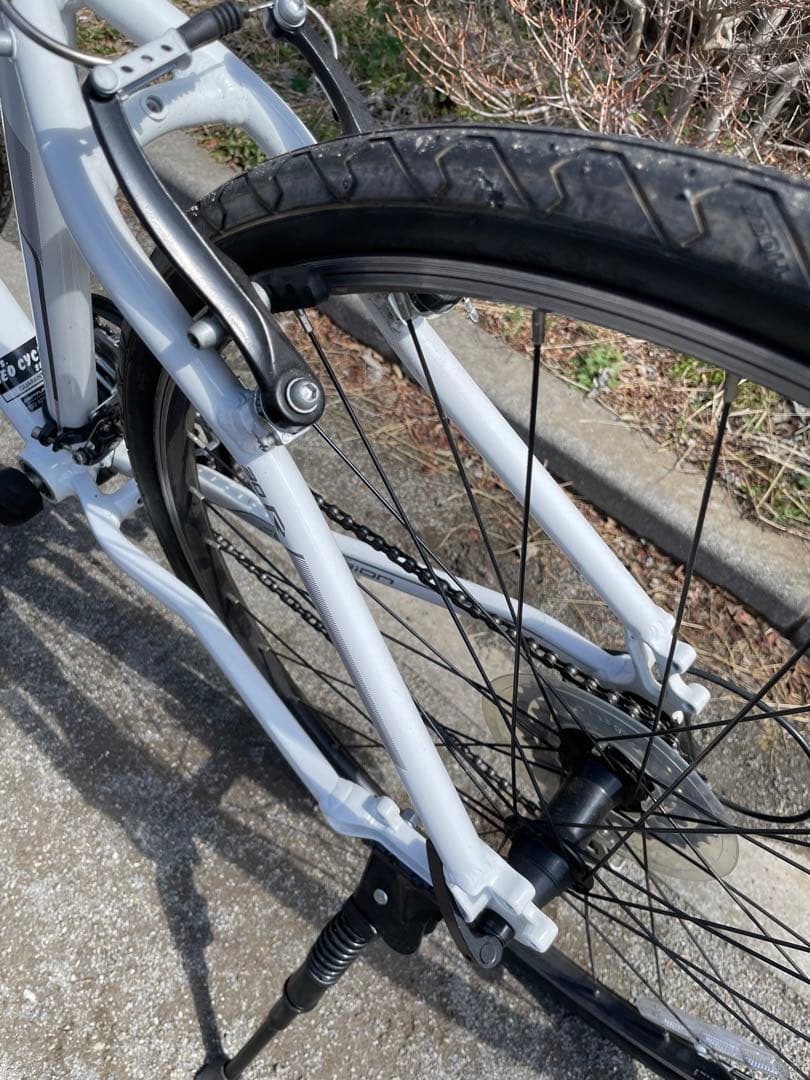 きりたんぽぽ【】センチュリオン クロスライン 30r クロスバイク 白