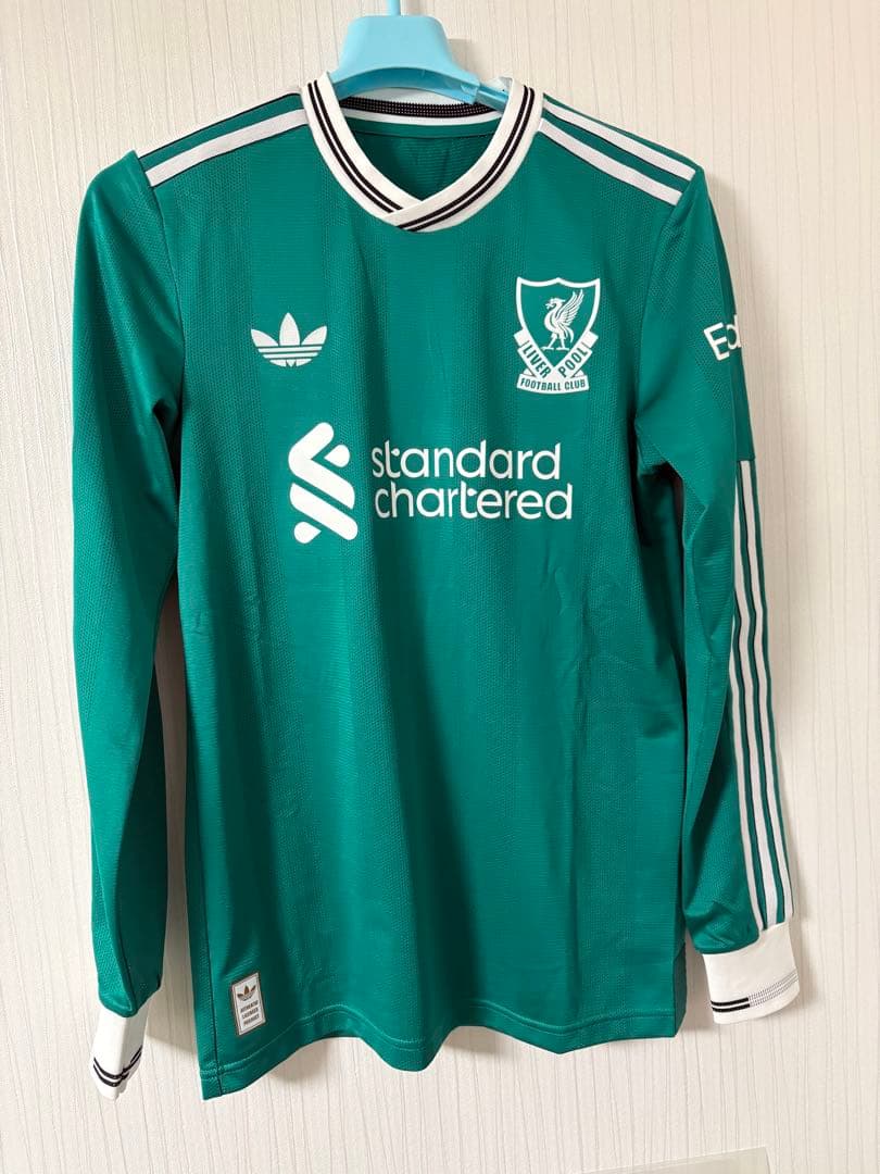 【正規品】リヴァプール25-26シーズン サードユニフォーム長袖オーセンティック