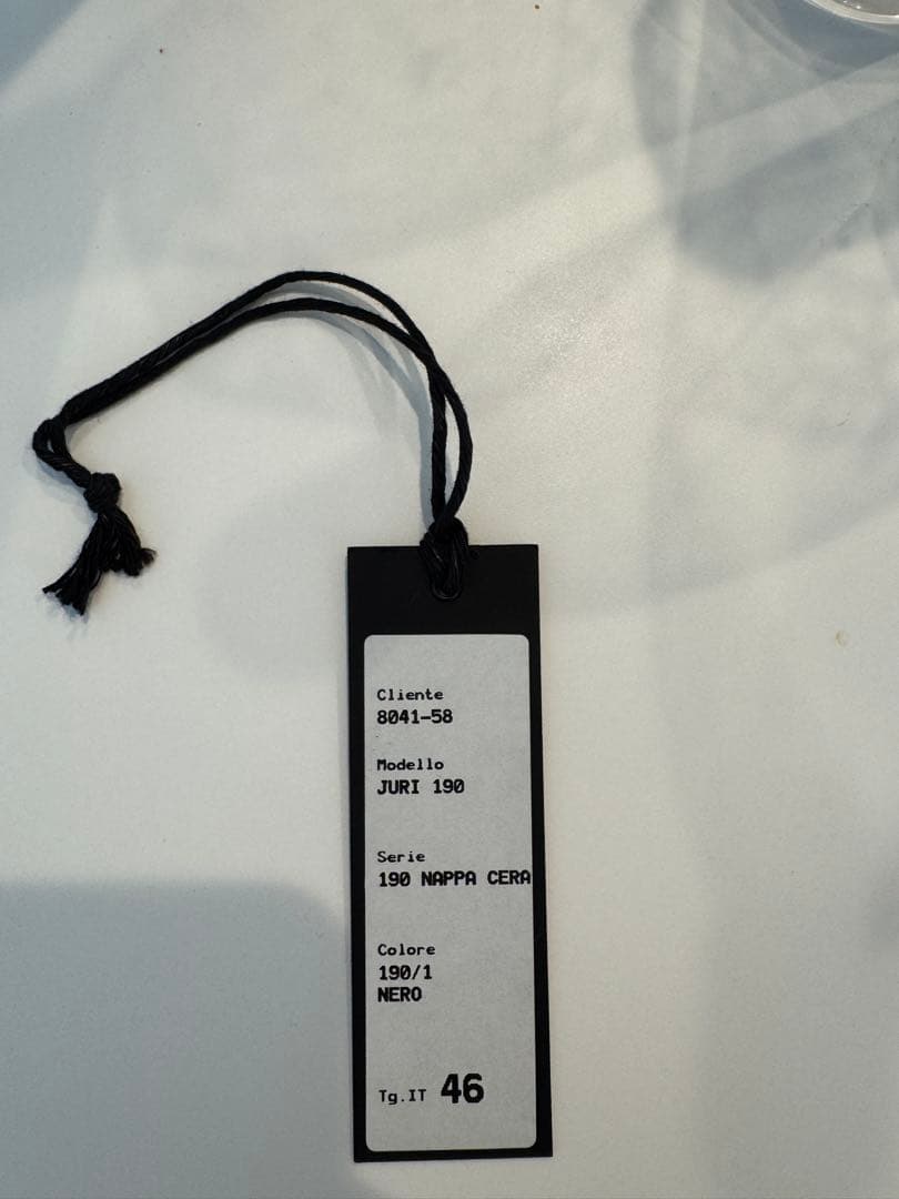 EMMETI JURI ブラック 46 レザー シングルライダース