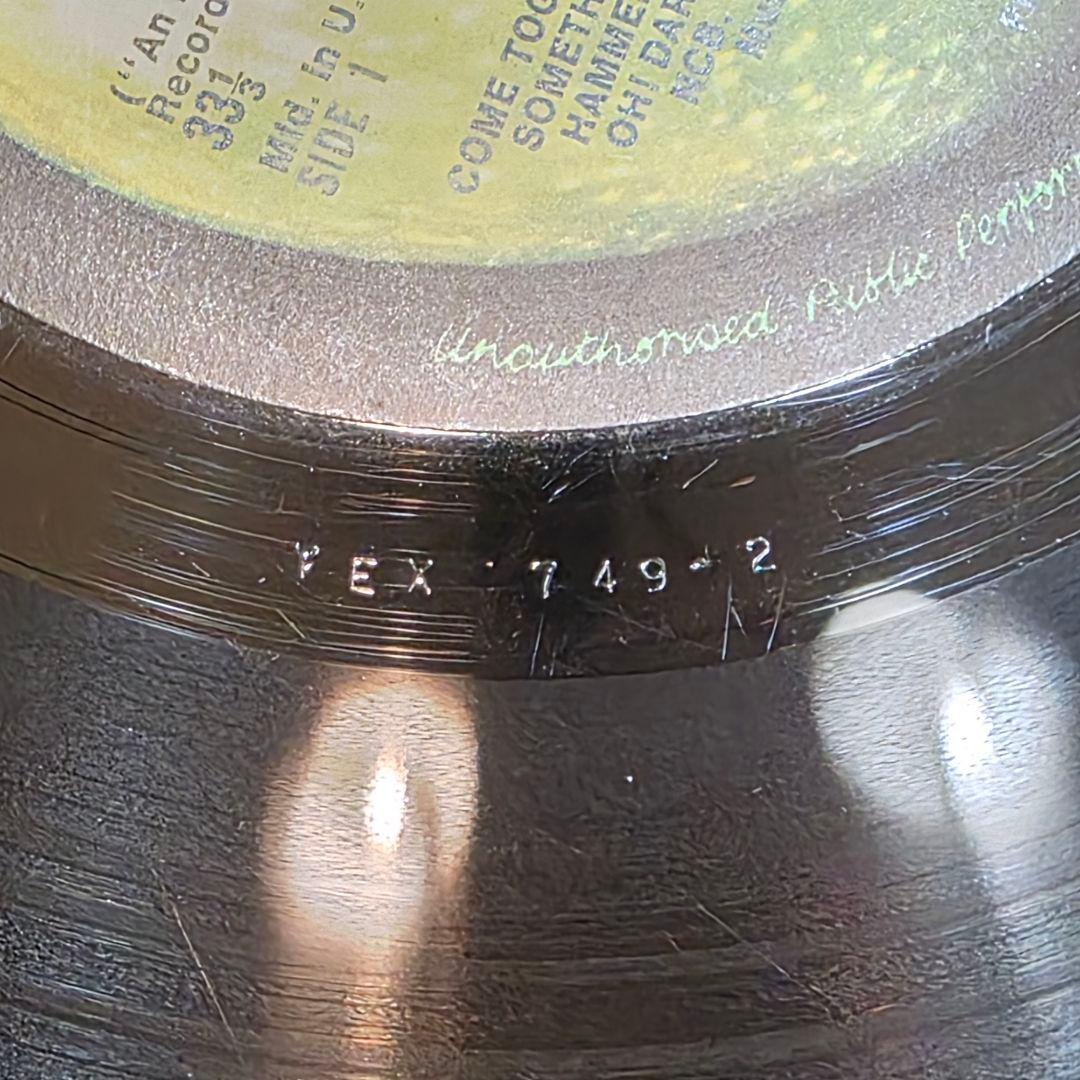 UK最初期 マトリ-2/-1 ビートルズ Abbey Road Apple盤