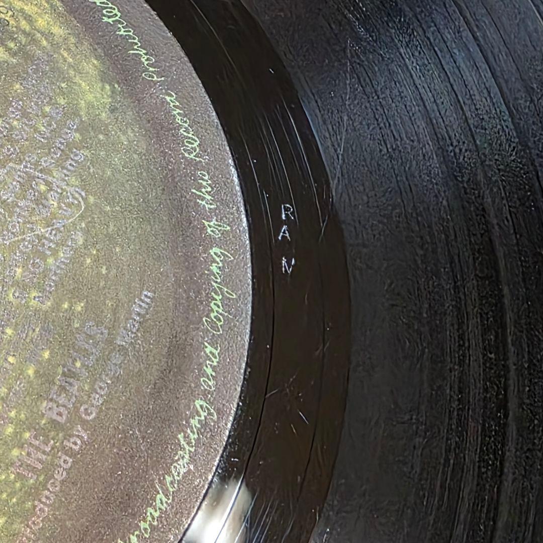 UK最初期 マトリ-2/-1 ビートルズ Abbey Road Apple盤