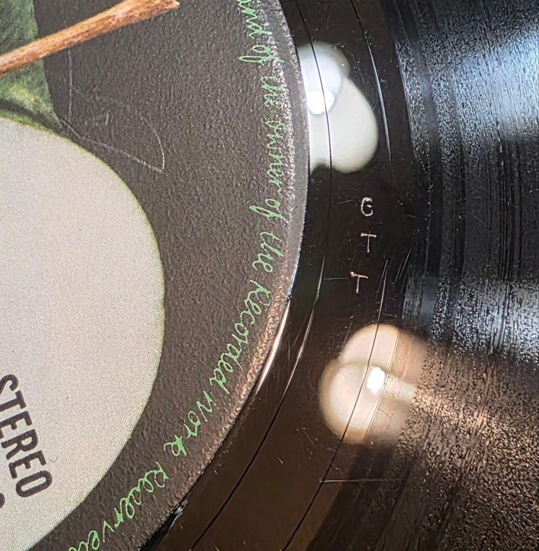 UK最初期 マトリ-2/-1 ビートルズ Abbey Road Apple盤