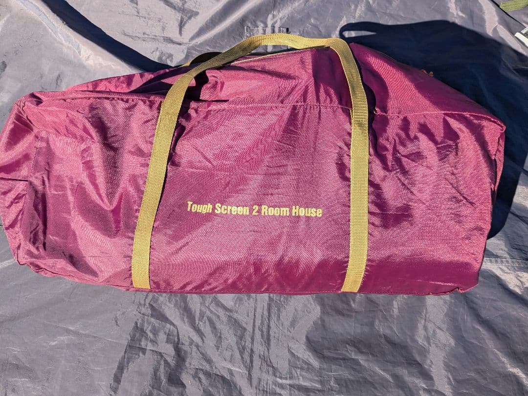 コールマン　タフスクリーン2ルームハウス　バーガンディ