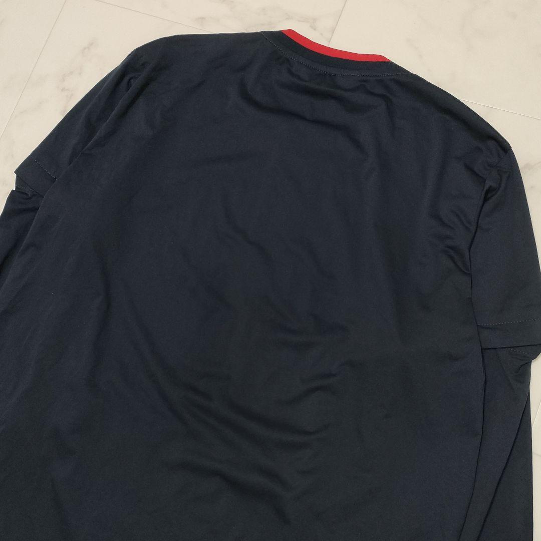 【新品タグ付】マンシングウェア　2way　スニードジャック　ストレッチ　紺　LL