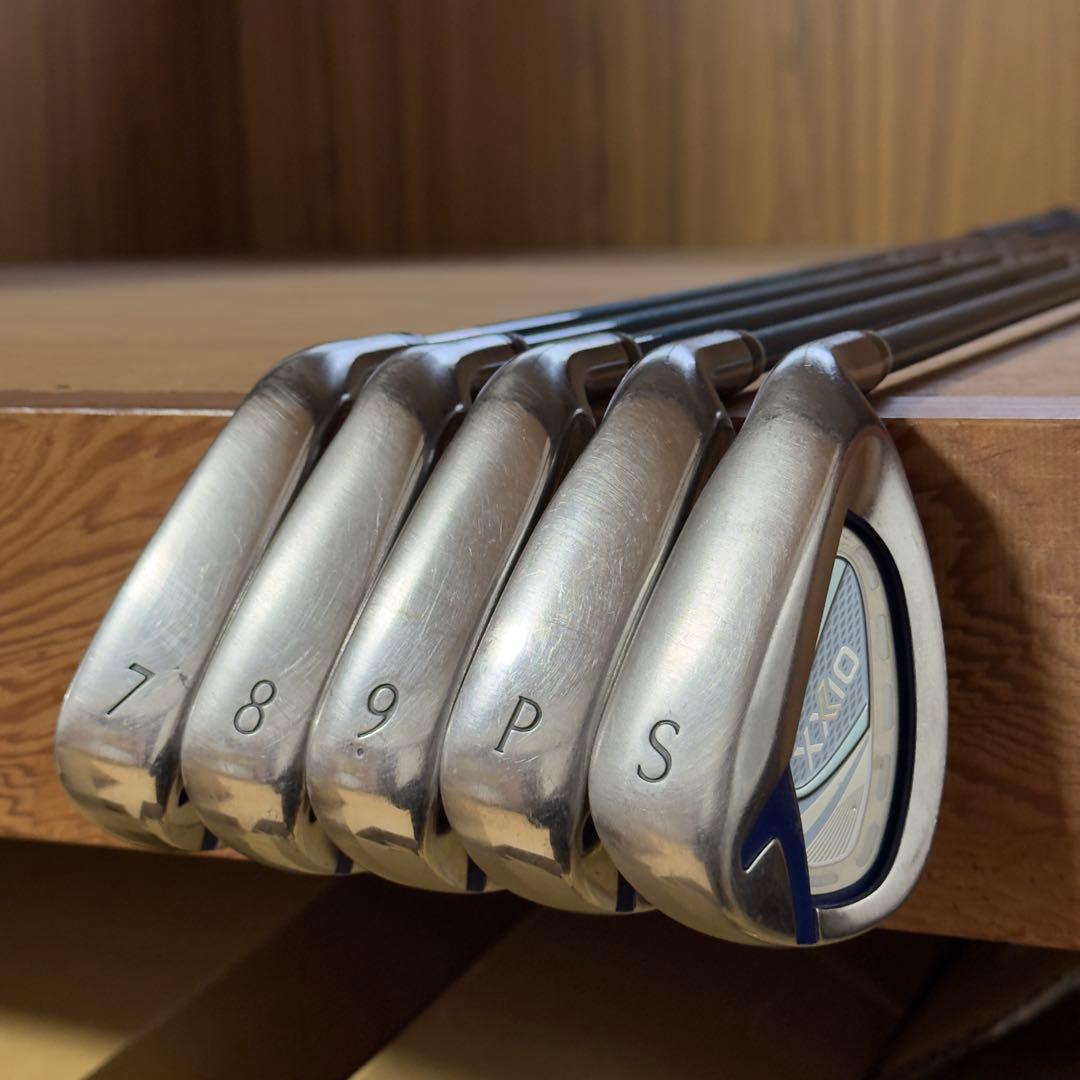 【レディース】ゼクシオ12 アイアン 5本 XXIO12 A フレックス ブルー