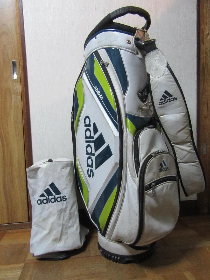 ★☆★アディダス★adidas★キャディ-バック★白★☆★