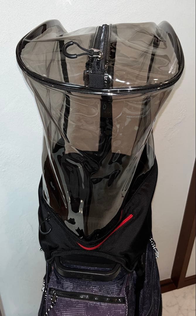 OGIO 14分割 キャディバッグ ネイビー、INNOVATIONフードカバー付