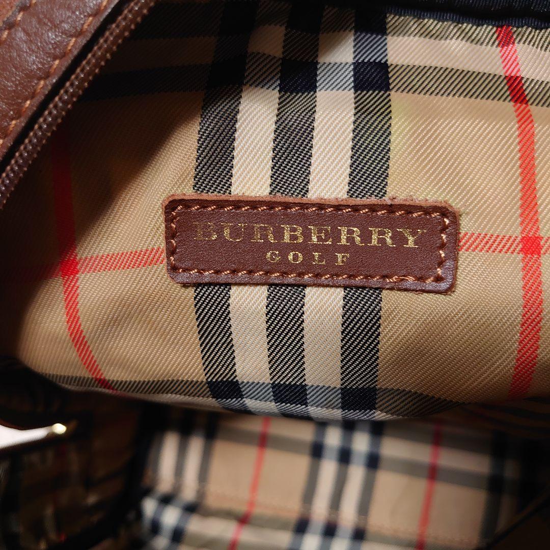 バーバリー ゴルフ ノバチェック ゴルフケース シューズケース