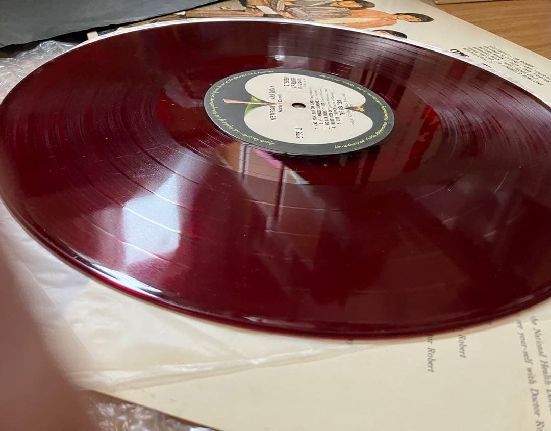 稀少良好赤盤　レコード良いです。　アメリカ編　イエスタ