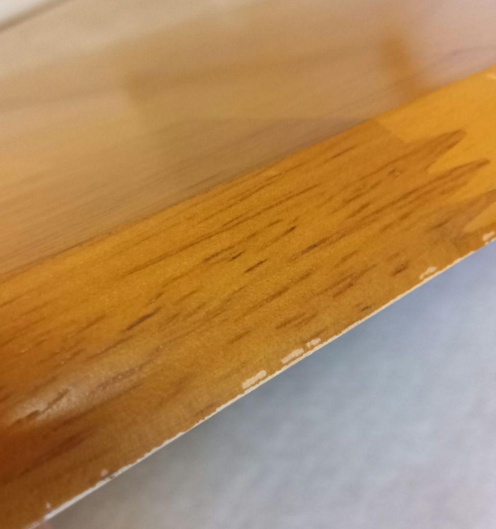 座卓120×75×高32cm　折畳み　天然木　ライトブラウン　和洋　使用 ２度