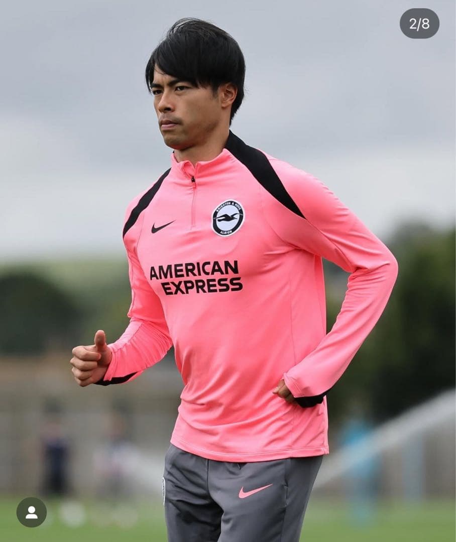 三笘薫所属 ブライトン トレーニングジャージ ナイキ 上下セット XLサイズ