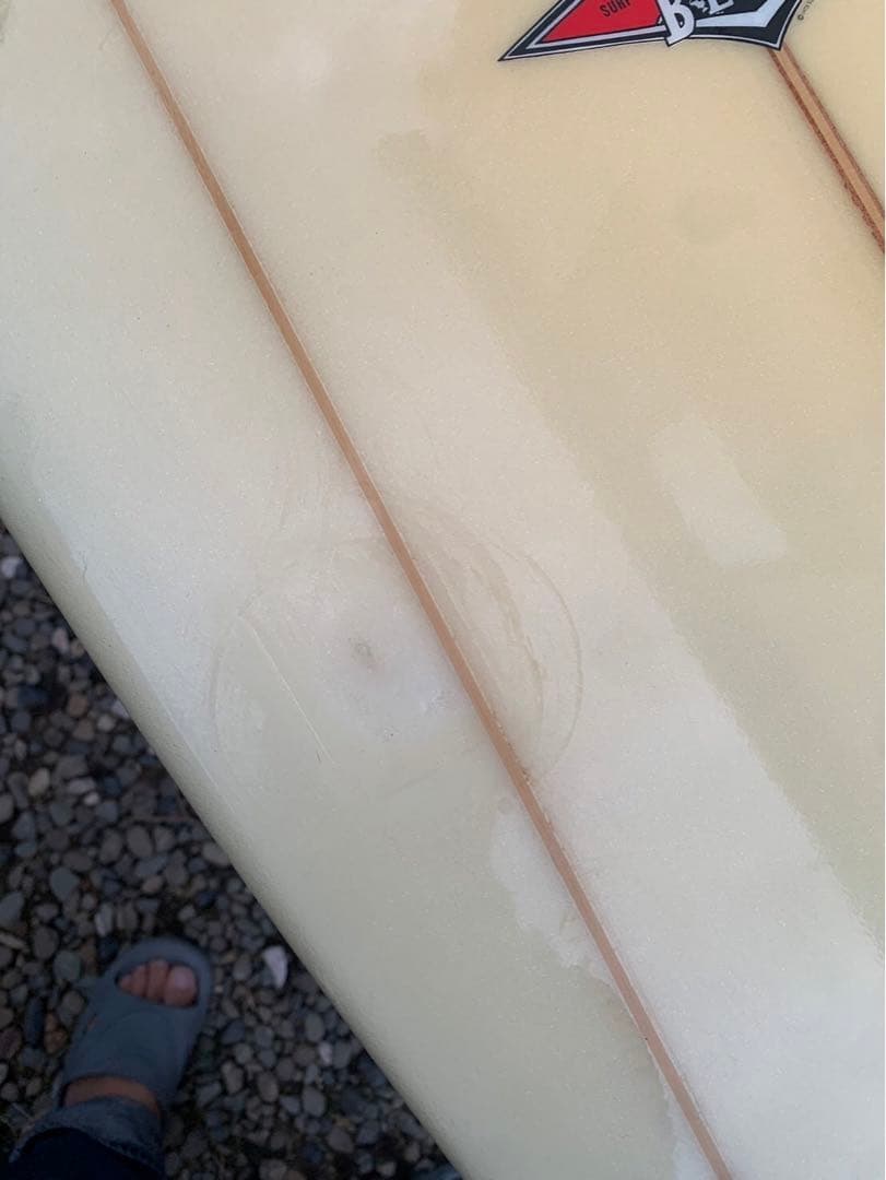 BEAR 9.1 22 3/4 2 7/8 3ストリンガー　ロングボード