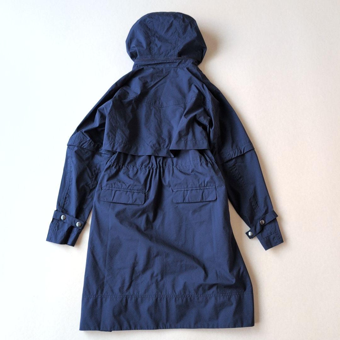 ジュンアンドロペ ゴルフ レインウェア 2WAY 紺 ネイビー M ワンピース