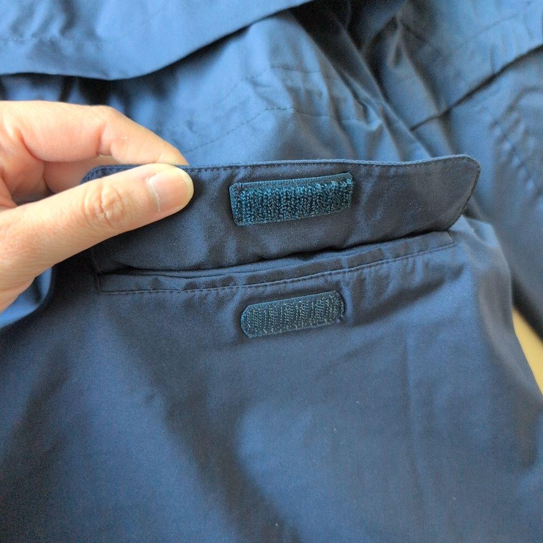 ジュンアンドロペ ゴルフ レインウェア 2WAY 紺 ネイビー M ワンピース