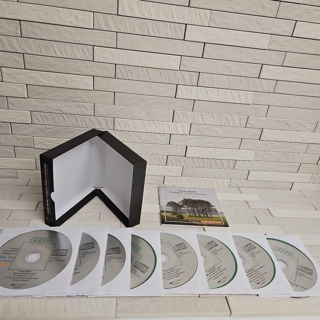 シュポア　ヴァイオリン協奏曲全集　8枚組