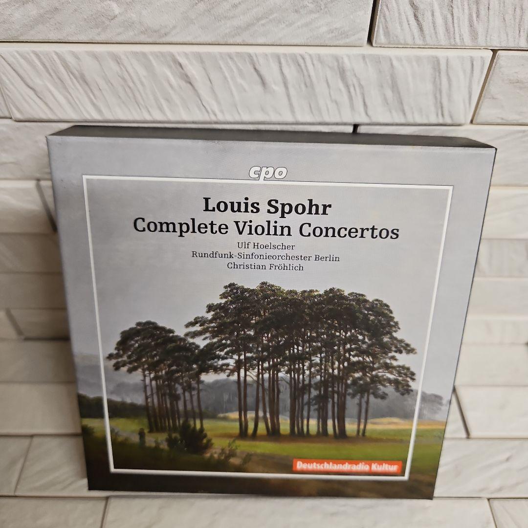 シュポア　ヴァイオリン協奏曲全集　8枚組