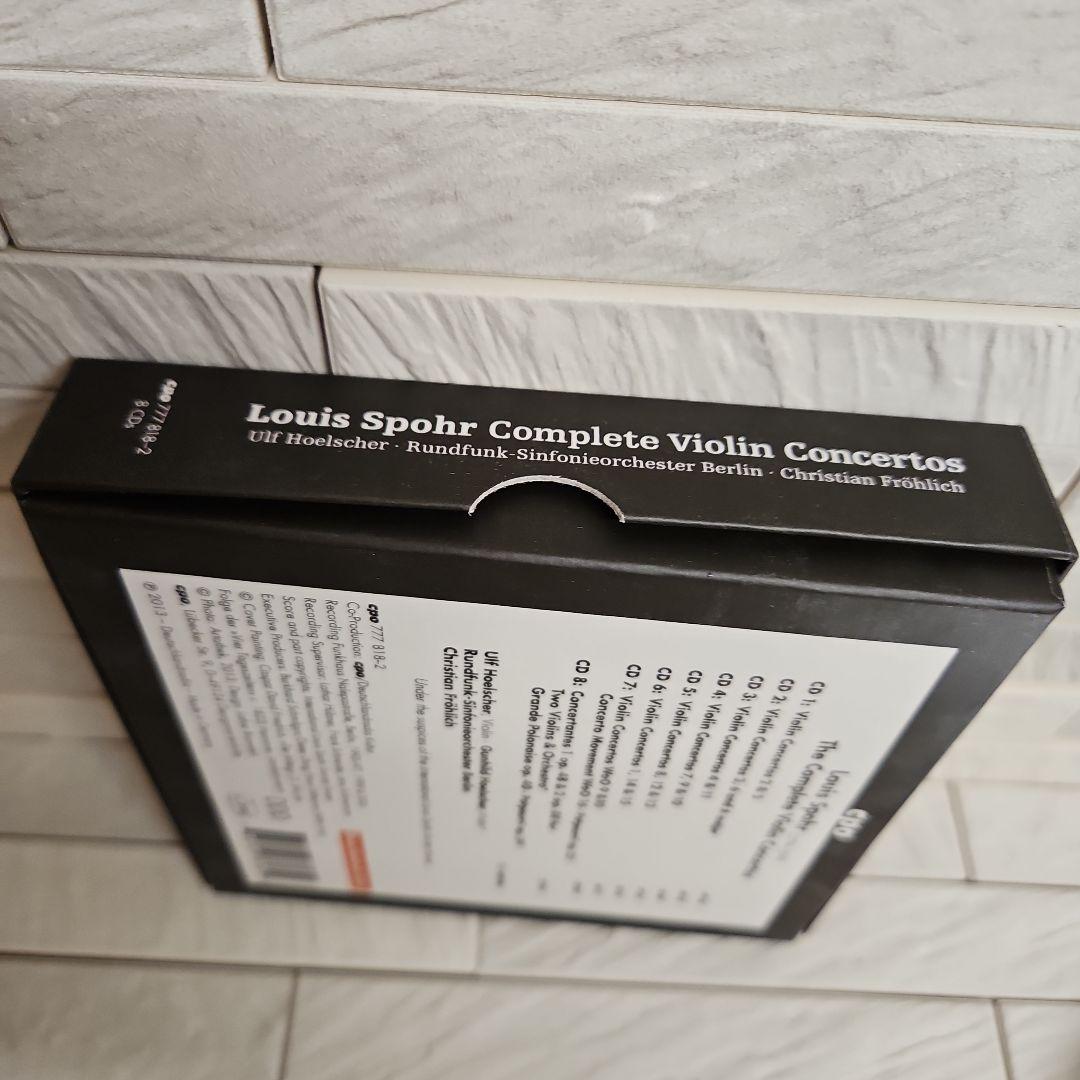 シュポア　ヴァイオリン協奏曲全集　8枚組