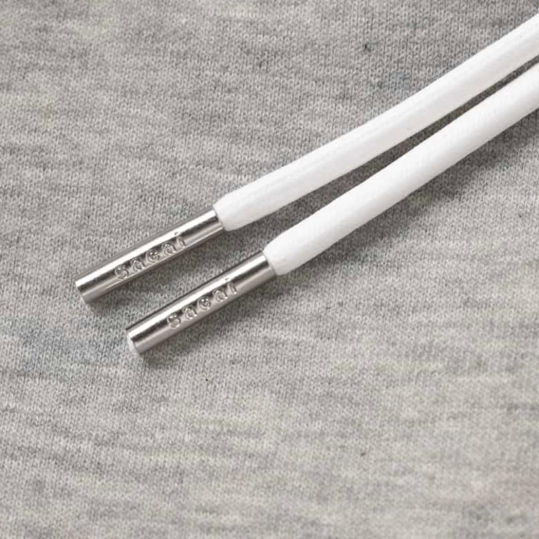 sacai サカイ SpongeSweat x NylonTwillHoodie