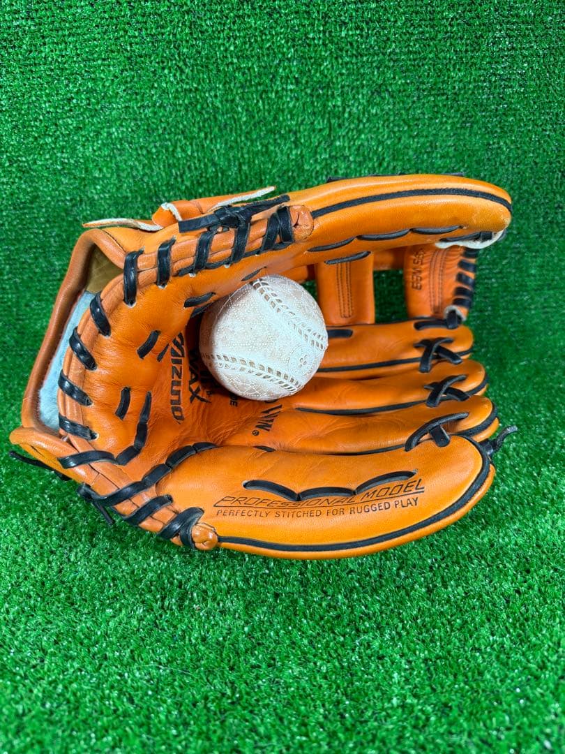 ビンテージ　ミズノ　軟式　内野手　日本製