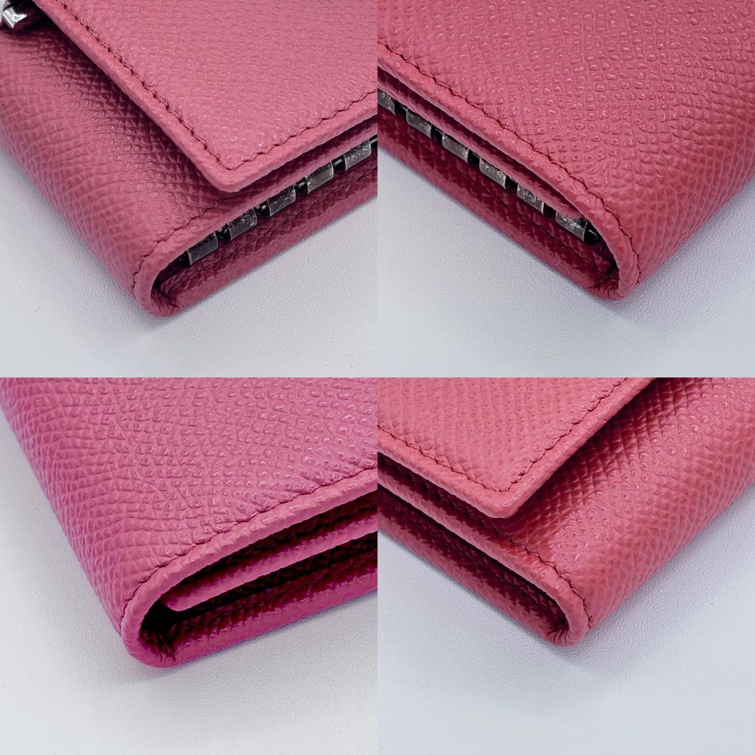 ✨未使用級✨ BVLGARI レザーキーケース ブルガリロゴリング